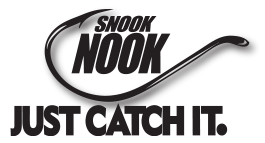 Black and white logo with the words 'Nook' and 'Just Catch It'
