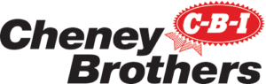 Cheney Brothers logo with red C-B-I oval