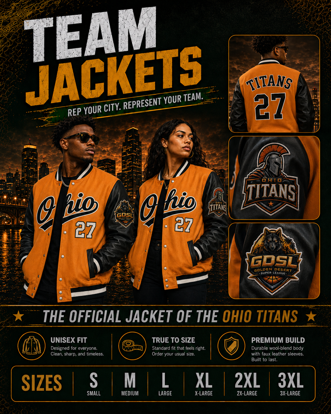 Ohio Titans Founding Team Collection Jacket