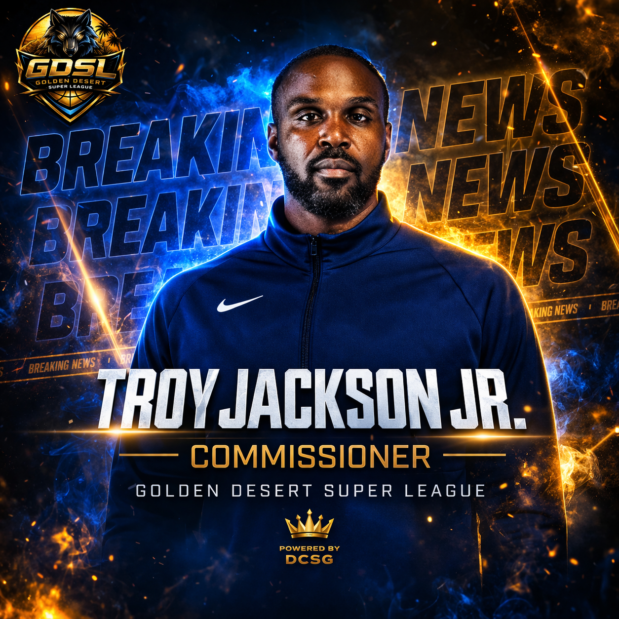 Golden Desert Super League names Troy Jackson Jr. as commissioner