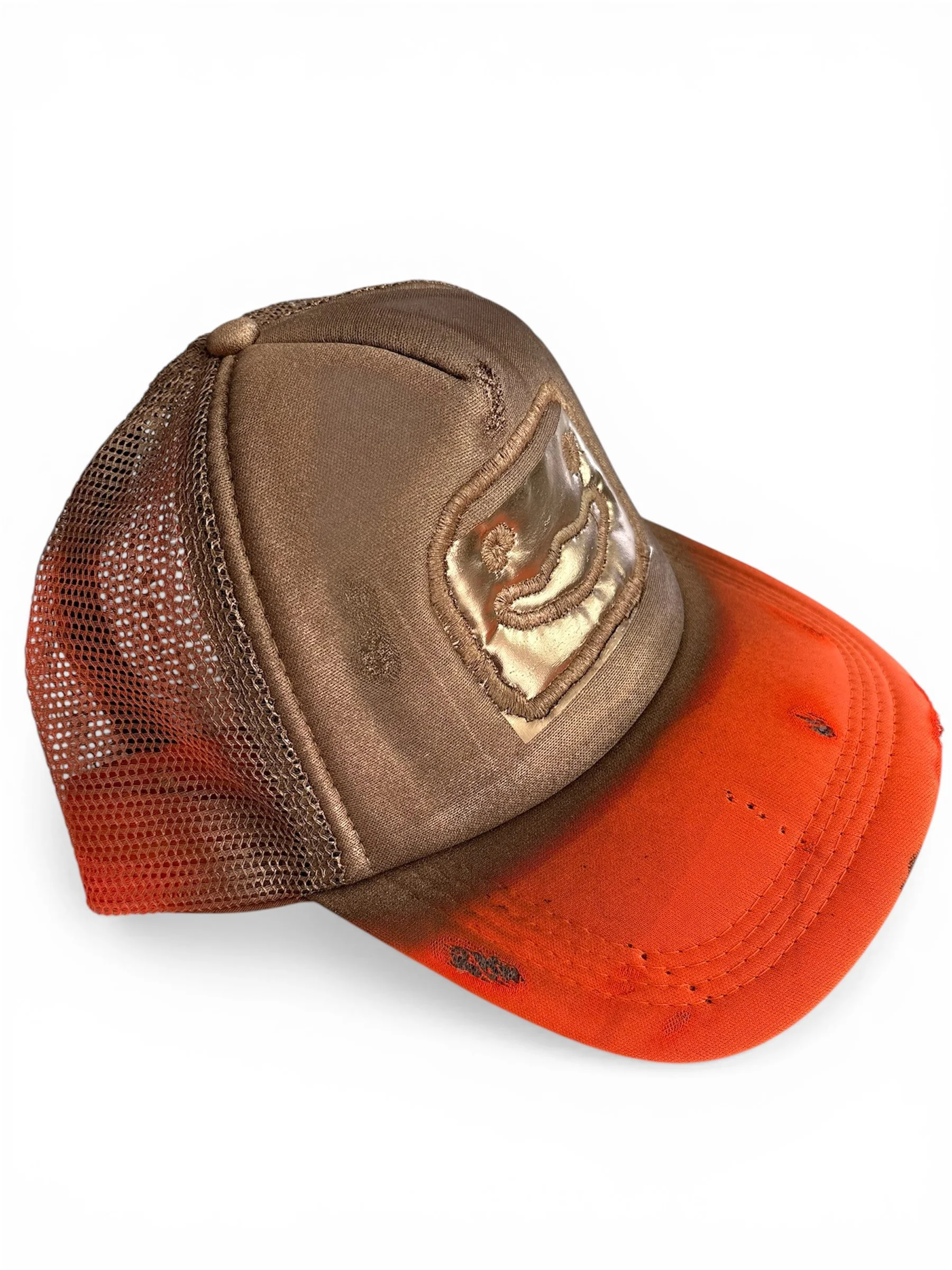 Orange Gold Cap