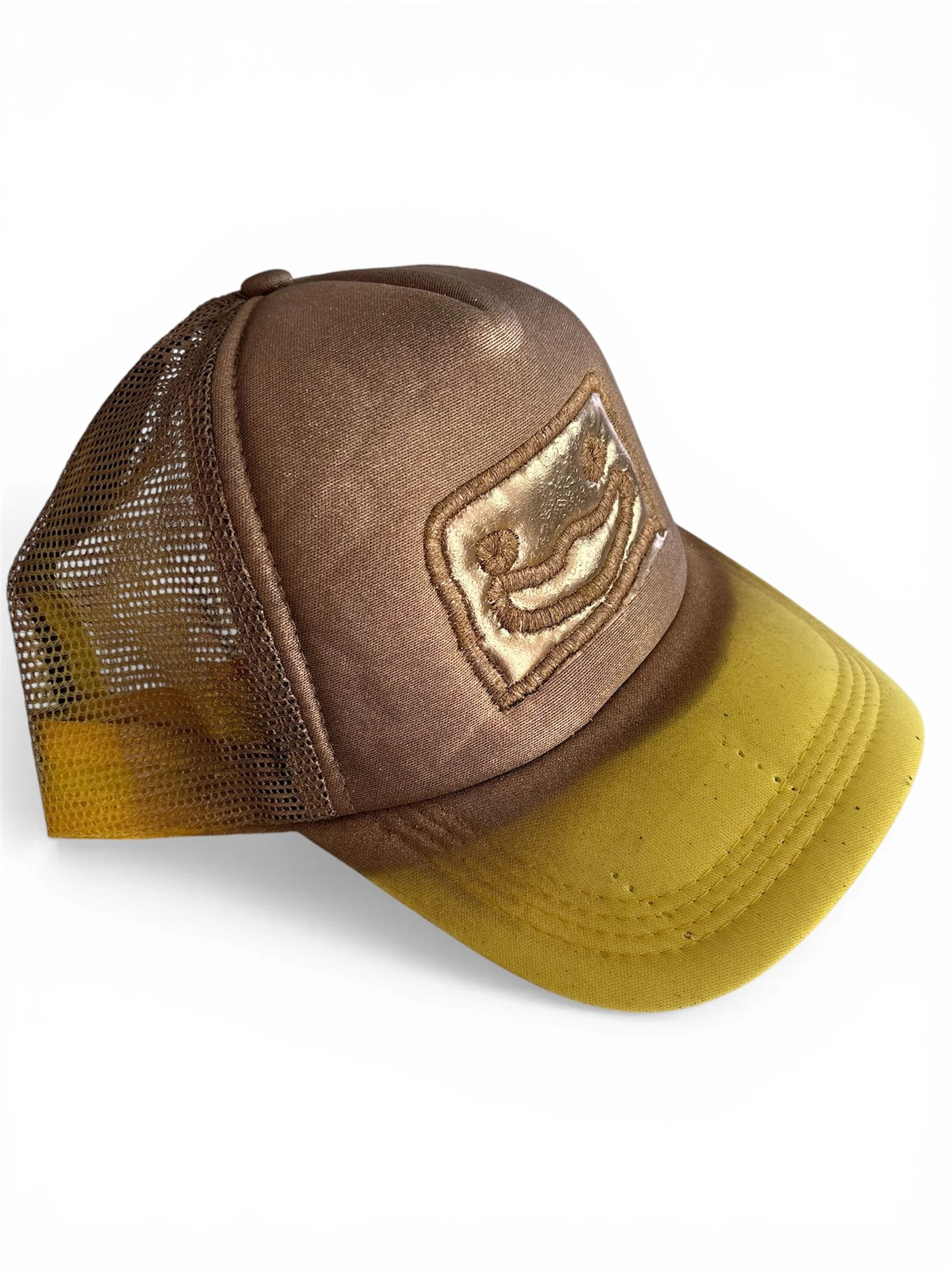 Yellow Gold Dewey Cap