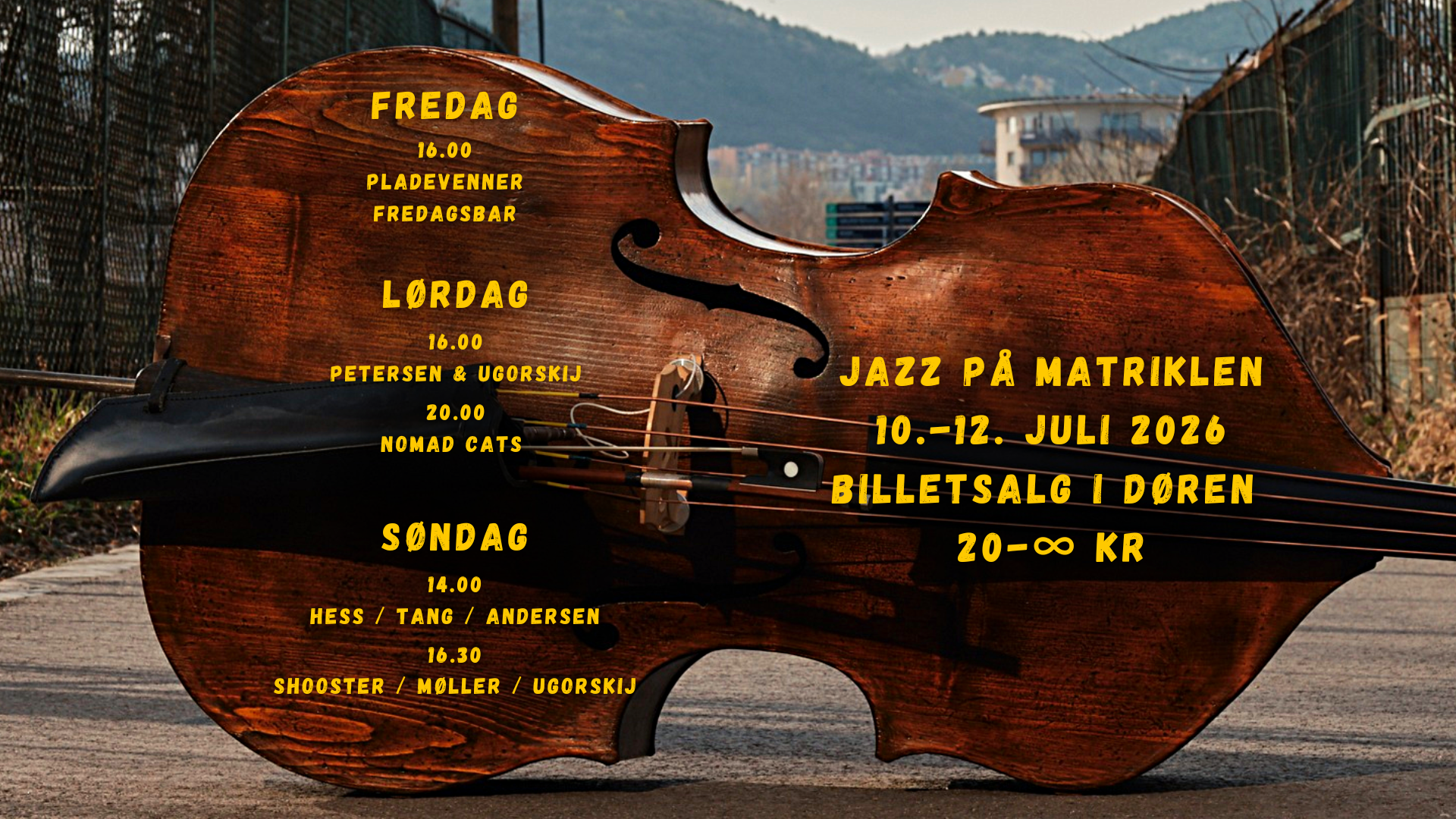 SHOOSTER / MØLLER / UGORSKIJ x Jazz på Matriklen