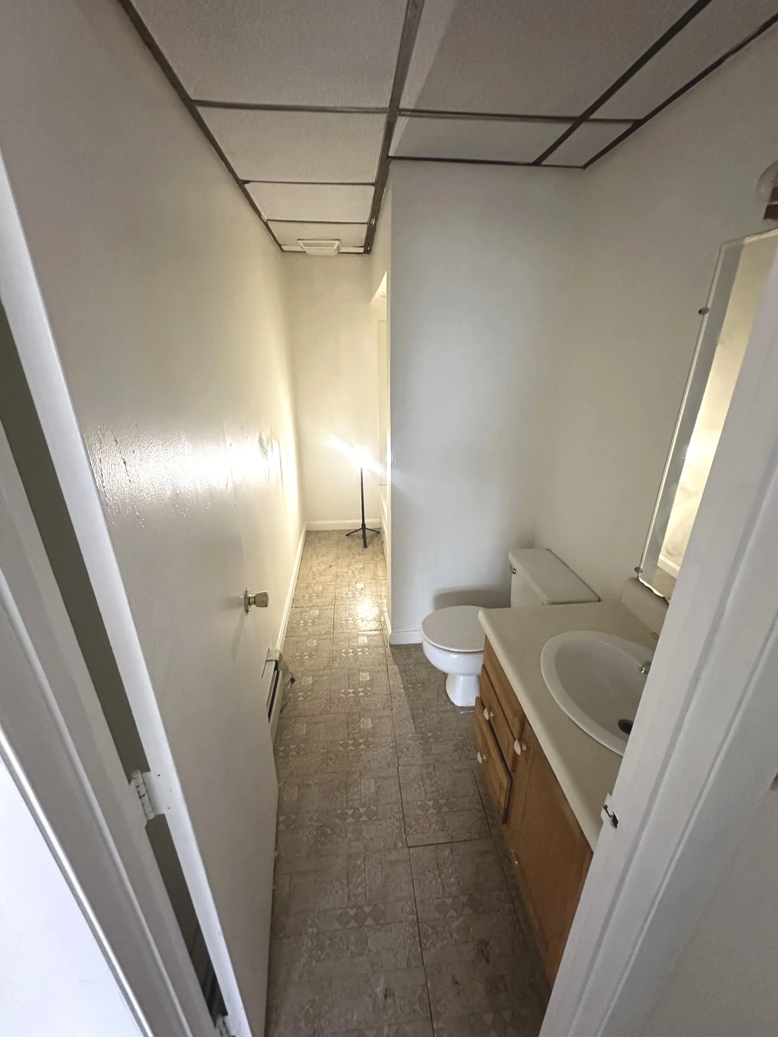 rental unit bathroom preparation during property turnover