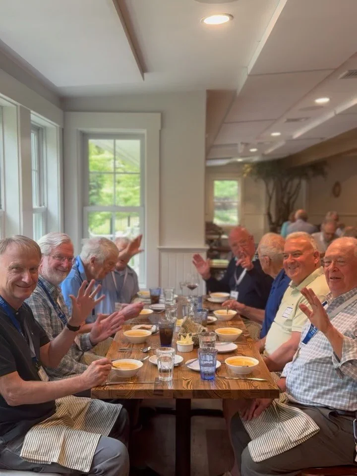 Saying farewell for the season to some of our favorite vineyard gentlemen. We&rsquo;ve hosted them since the first season we arrived. Lunch and networking the first and third Thursday of each month in the off season and shoulder. Happy summer gents! 