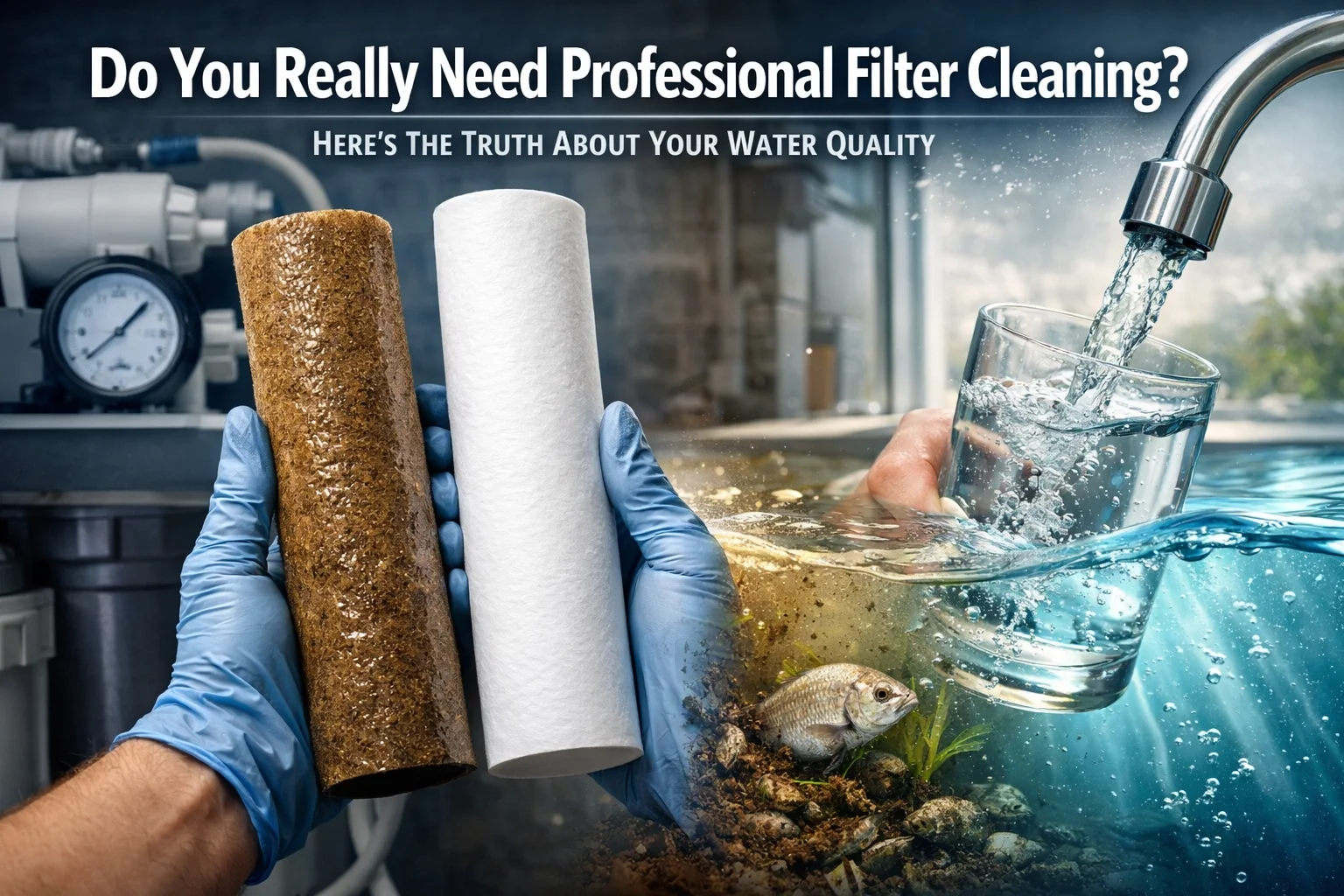 Do You Really Need Professional Filter Cleaning? Here’s the Truth About Your Water Quality