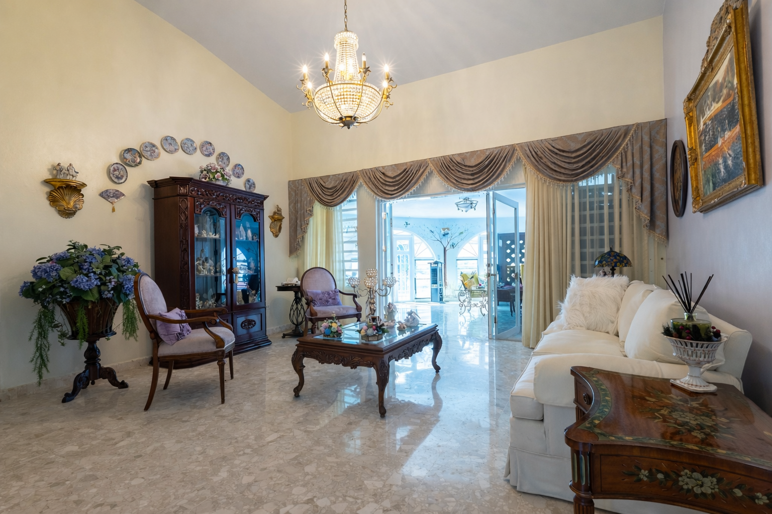 Elegant living room with veranda view.png