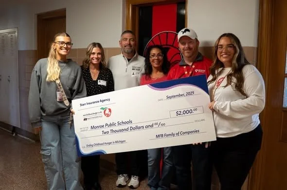 Michigan Farm Bureau Awards Grant to Monroe Public Schools