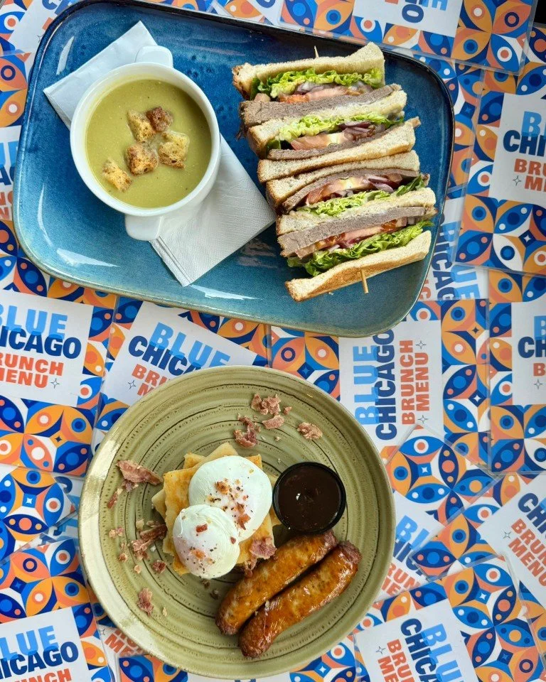 🥪 BRUNCH SPECIALS 🥪

Available every day from 12-4PM ✨️✨️

Soups, sandwiches, cooked breakfast and more 😋😋

OPEN FROM 12-LATE EVERY DAY 

NO NEED TO BOOK 

02890 482771 

#bluechicago 🩵🩵🩵

#brunch #brunchtime #pancakes #bacon #food #belfasthos