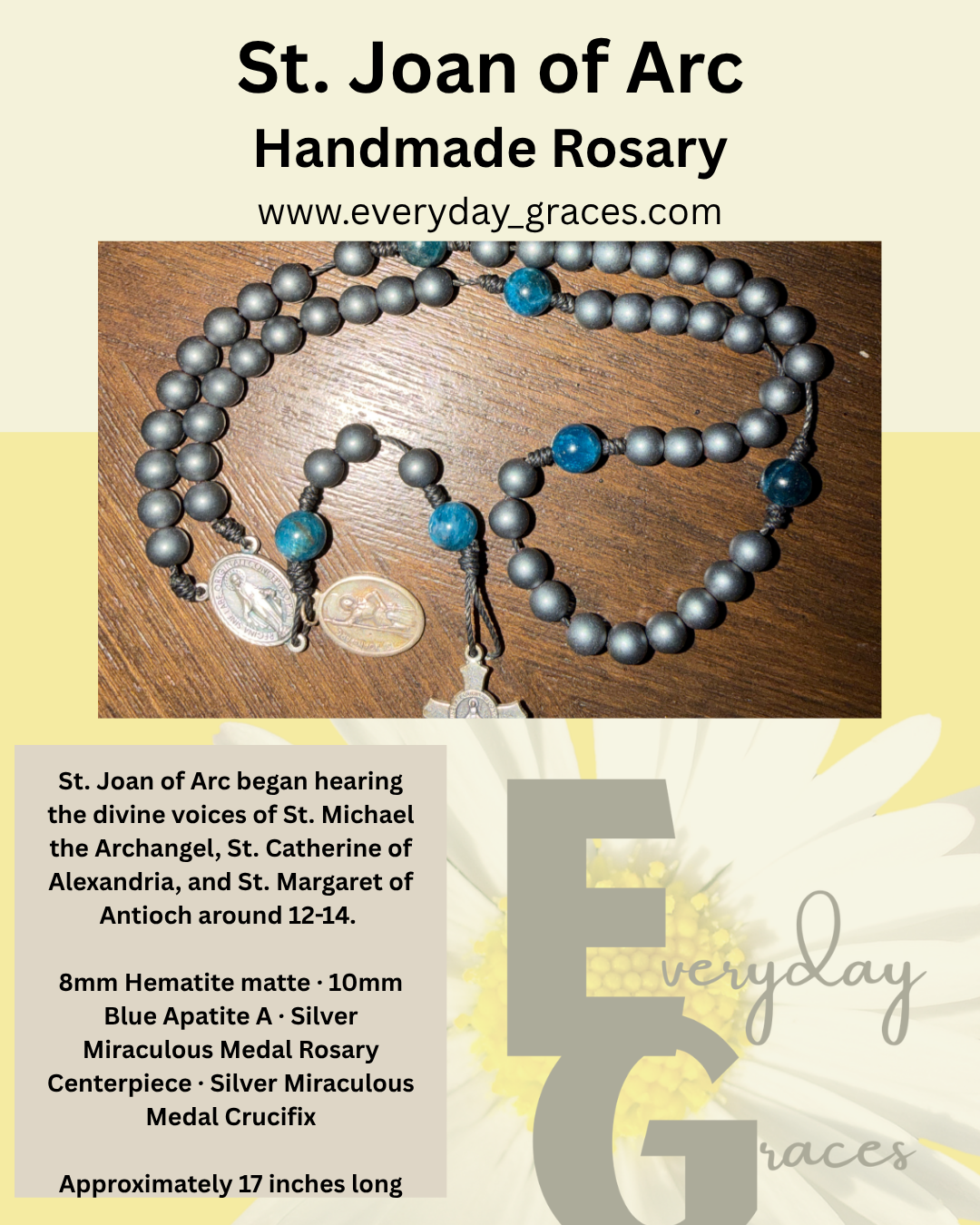 St. Joan of Arc Rosary