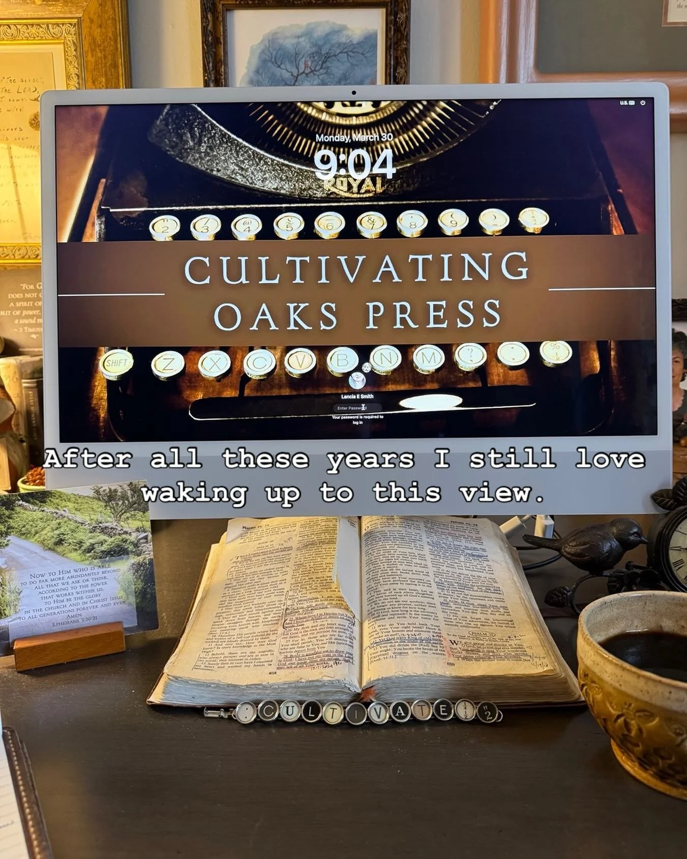 What a gift it is to have work I love and be given the grace to live into that work. 🤎