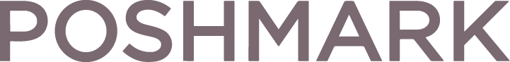 The Poshmark logo in purple text.