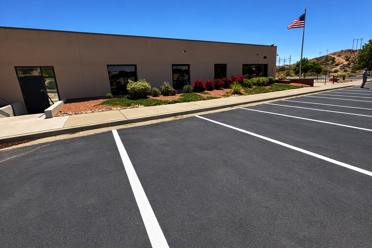 PARKING LOT STRIPING