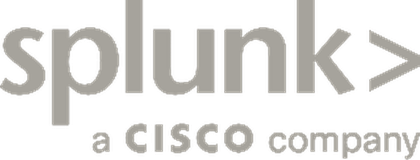 Splunk logo with the text 'a Cisco company' underneath.