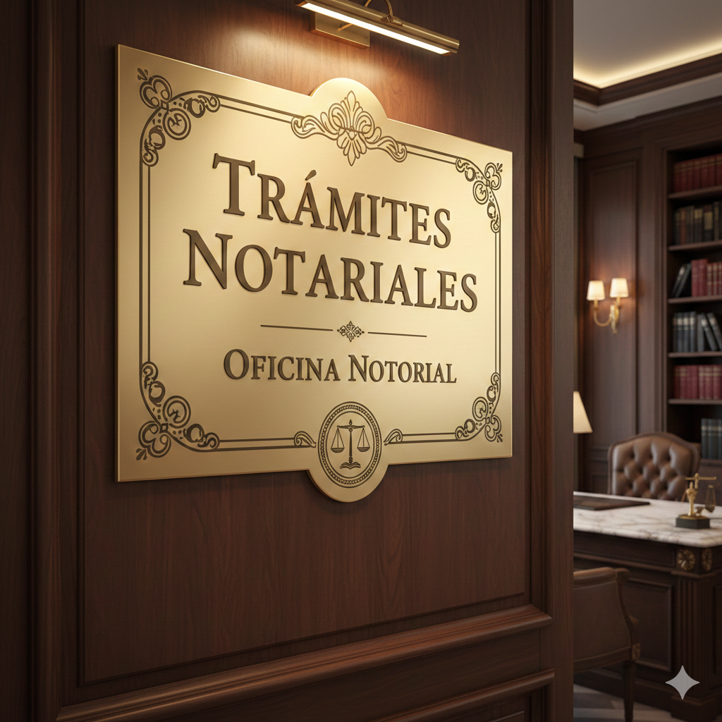 TRÁMITES NOTARIALES