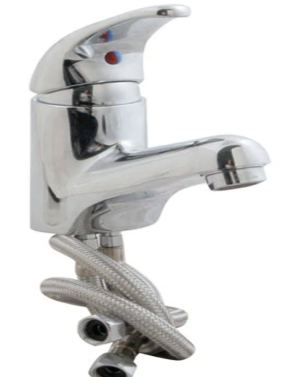 TSBRASS B 2701 POL CHROME 2.2 GPM 1H DM SGL LEVER HDL MANUAL FCT