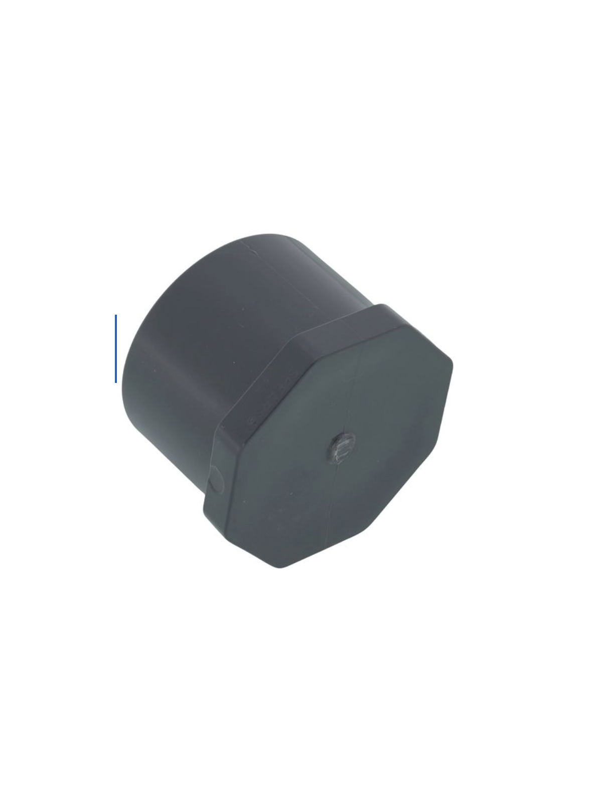 SPEARS 849 020 2 PVC PLUG SPIGOT SCH80 ( 2'' Schedule 80 plug)