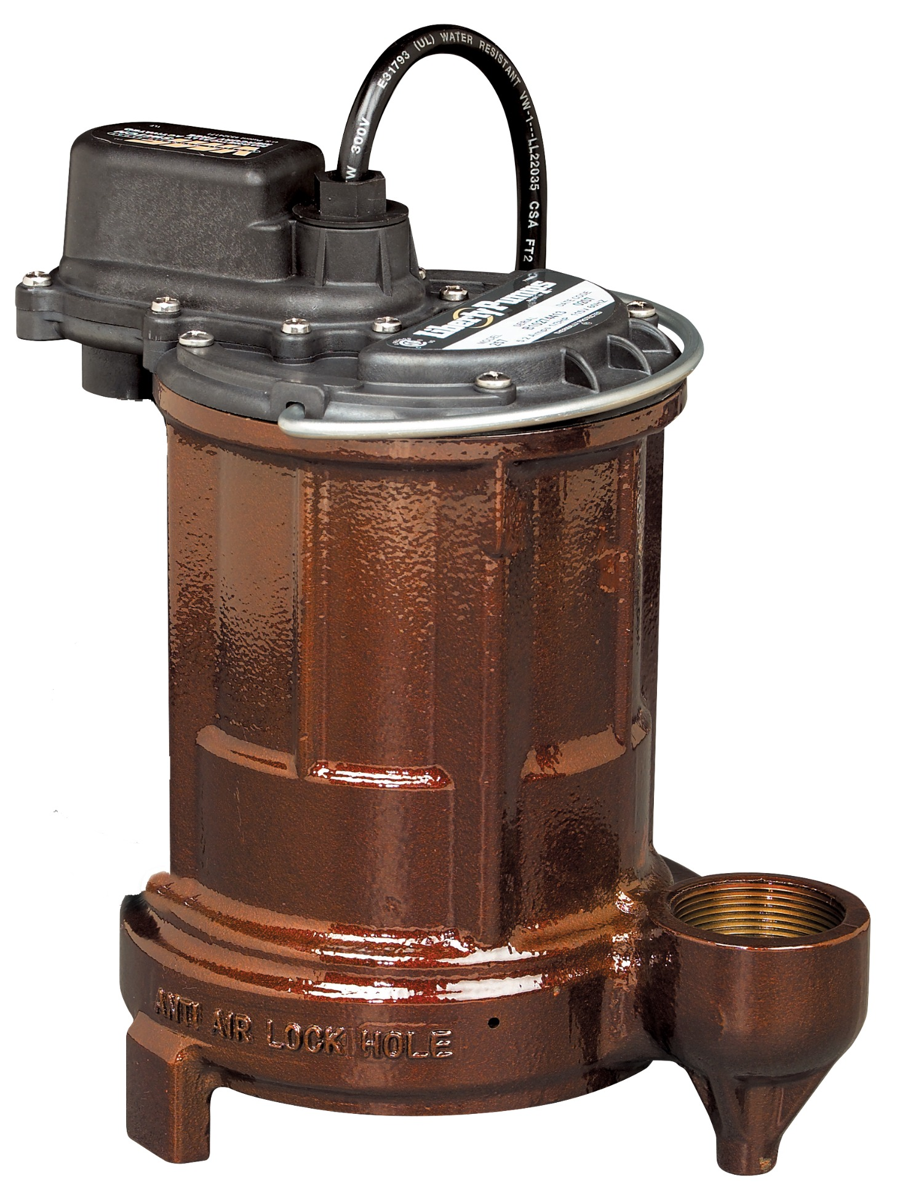 LIBERTY 250 2 10.5X9.6W CI 1/3HP 1PH 115V LOW H D SUBMERSIBLE EFFLUENT PUMP