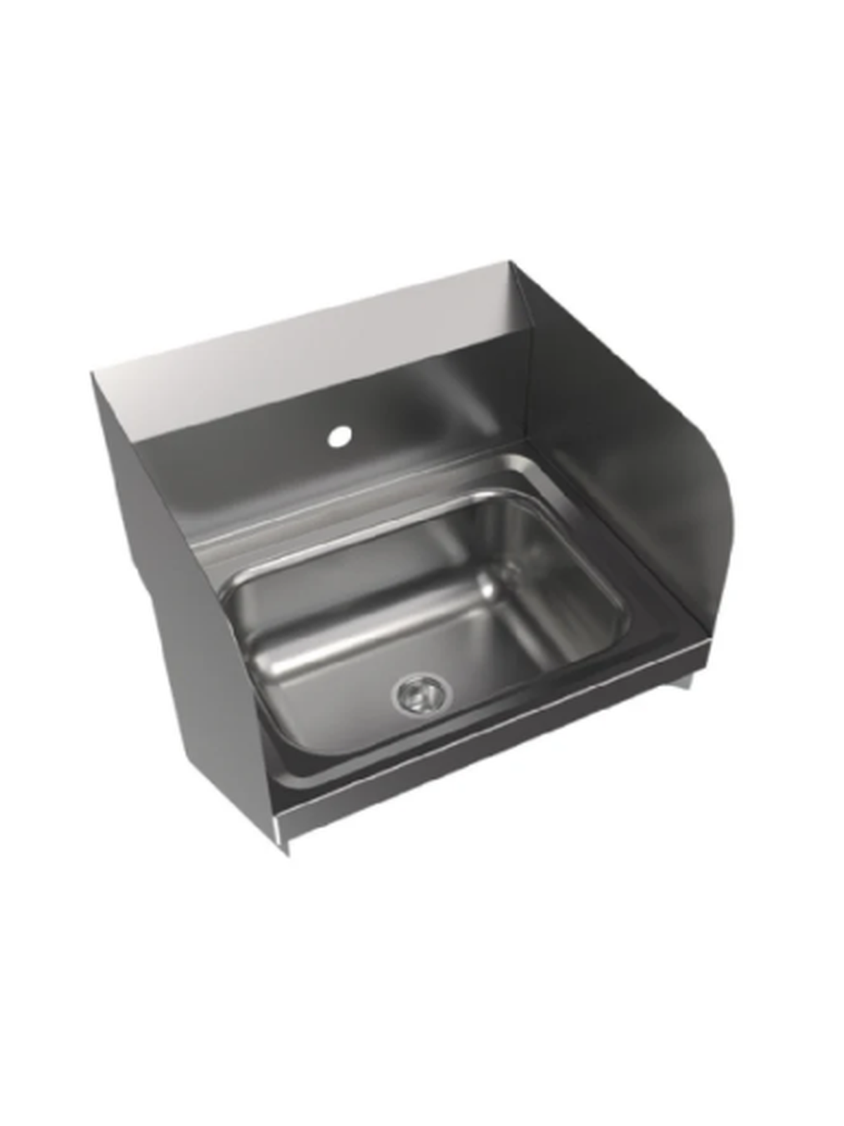 BK RESOURCES BKHS-W-1410-4D 17"X15-1/2 4 O.C. SPLASH 3-1/2 DRAIN