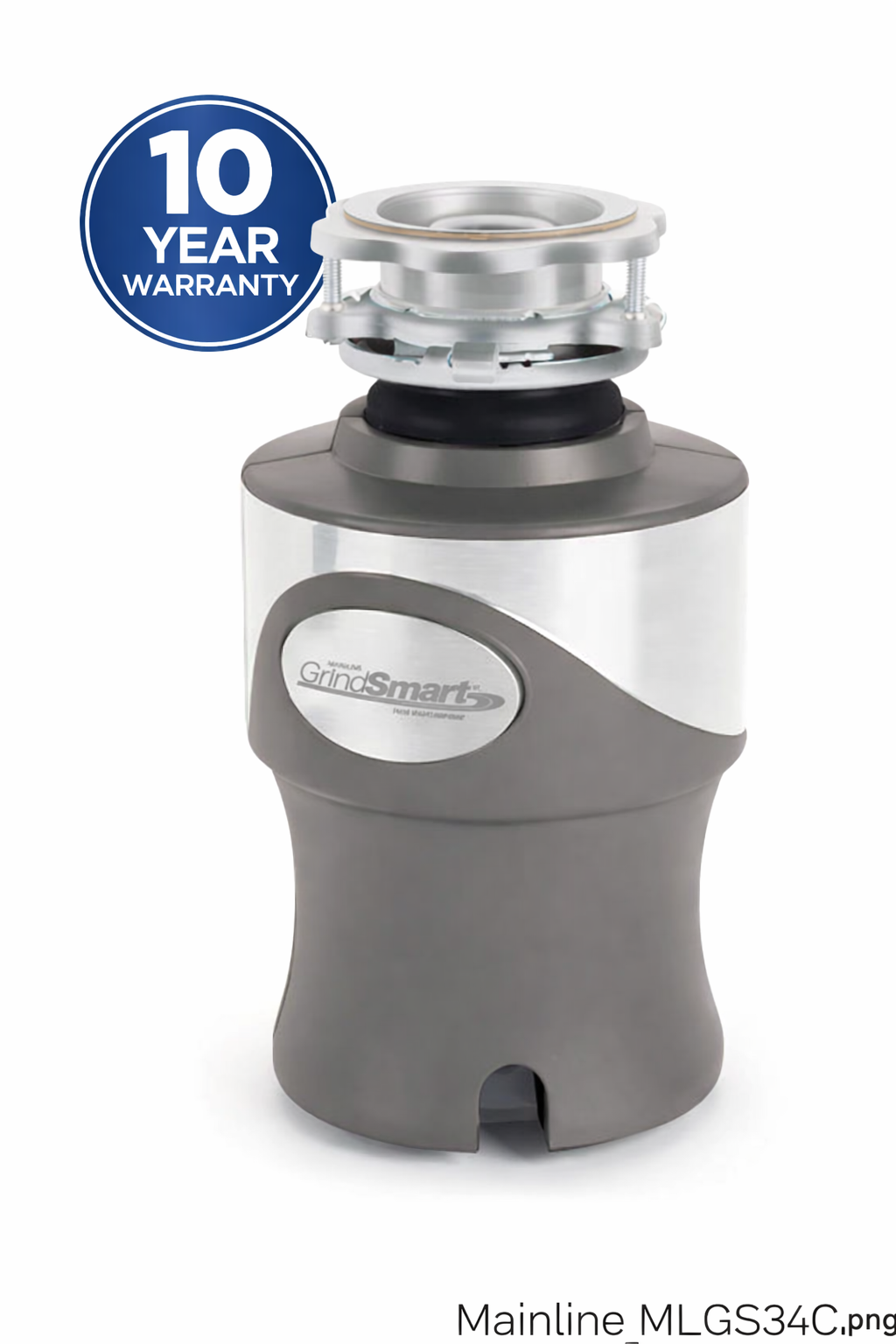 MAINLINE MLGS34C 3/4HP GRINDSMART 10YR DISPOSER W/ CORD