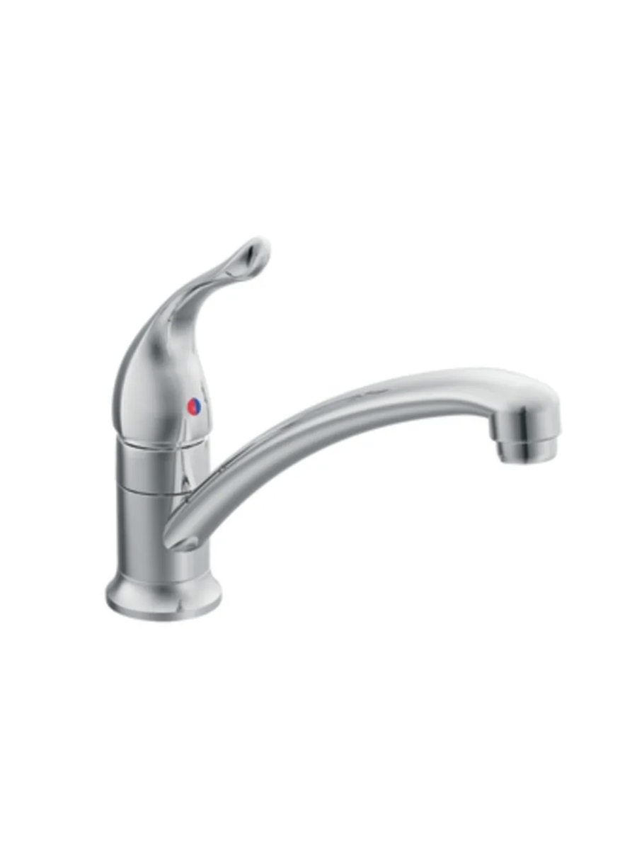 MOEN 7423 CHAT U CHROME 1.5 GPM 1H DM SGL LEVER HDL KITCHEN FCT