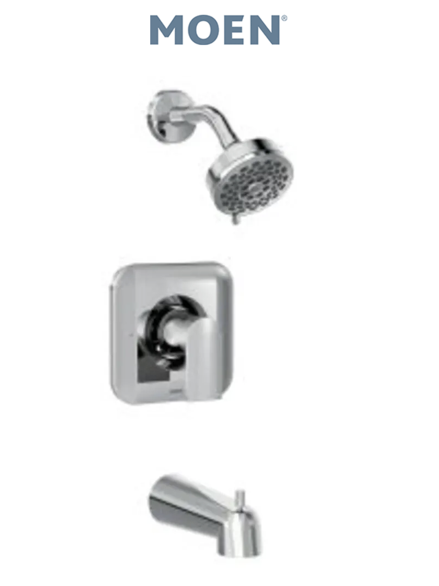 MOEN T2473EP GENTA LX POSI TEMP CHROME 1.75 GPM SGL LEVER HDL PRESS BAL T&S TRIM KIT WTRSENSE ADA