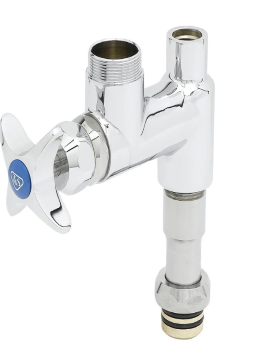 TSBRASS B 0286 LNEZ POL CHROME 23.3 GPM 1H SGL HOLE SGL CROSS HDL ADD ON FCT