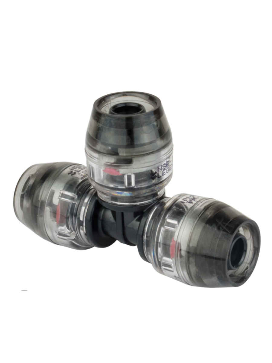 LEGEND 465 217 1X1X1 INSXINSXINS SMARTCLICK PER RT & PEX CONN TEE