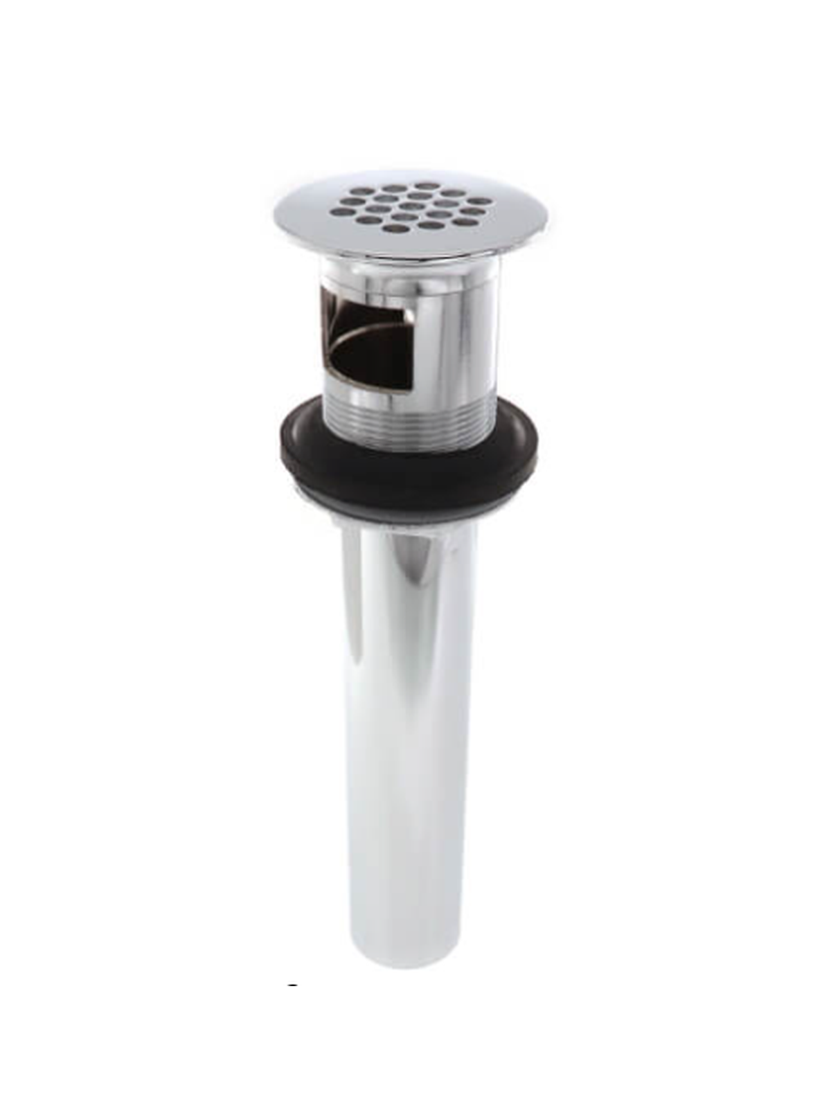 JBPROD 1042LBS LAV GRID DRAIN BRUSHED SS WITH 6IN 17GA TAILPIECE
