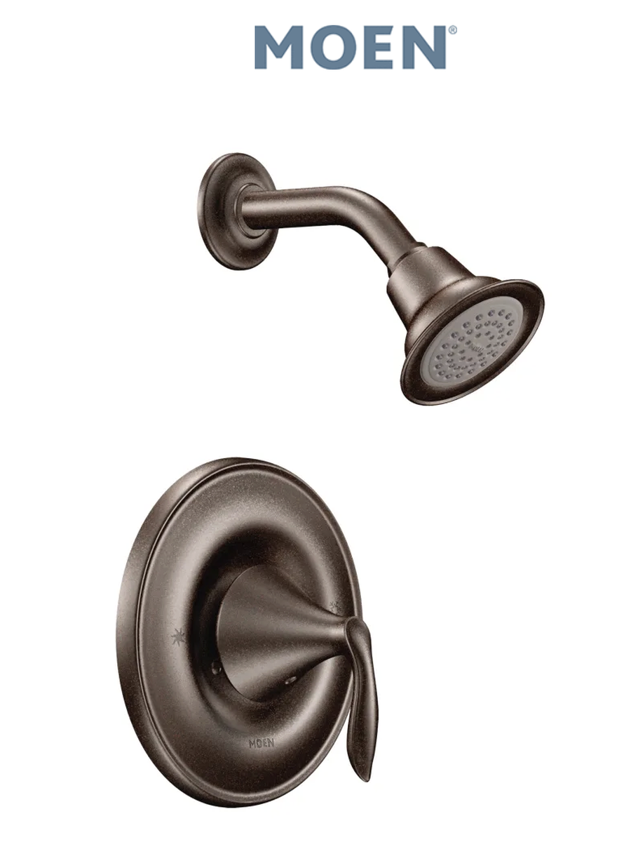 MOEN T2132ORB EVA POSI TEMP ORB 2.5 GPM SGL LEVER HDL PRESS BAL SHOWER TRIM KIT ADA