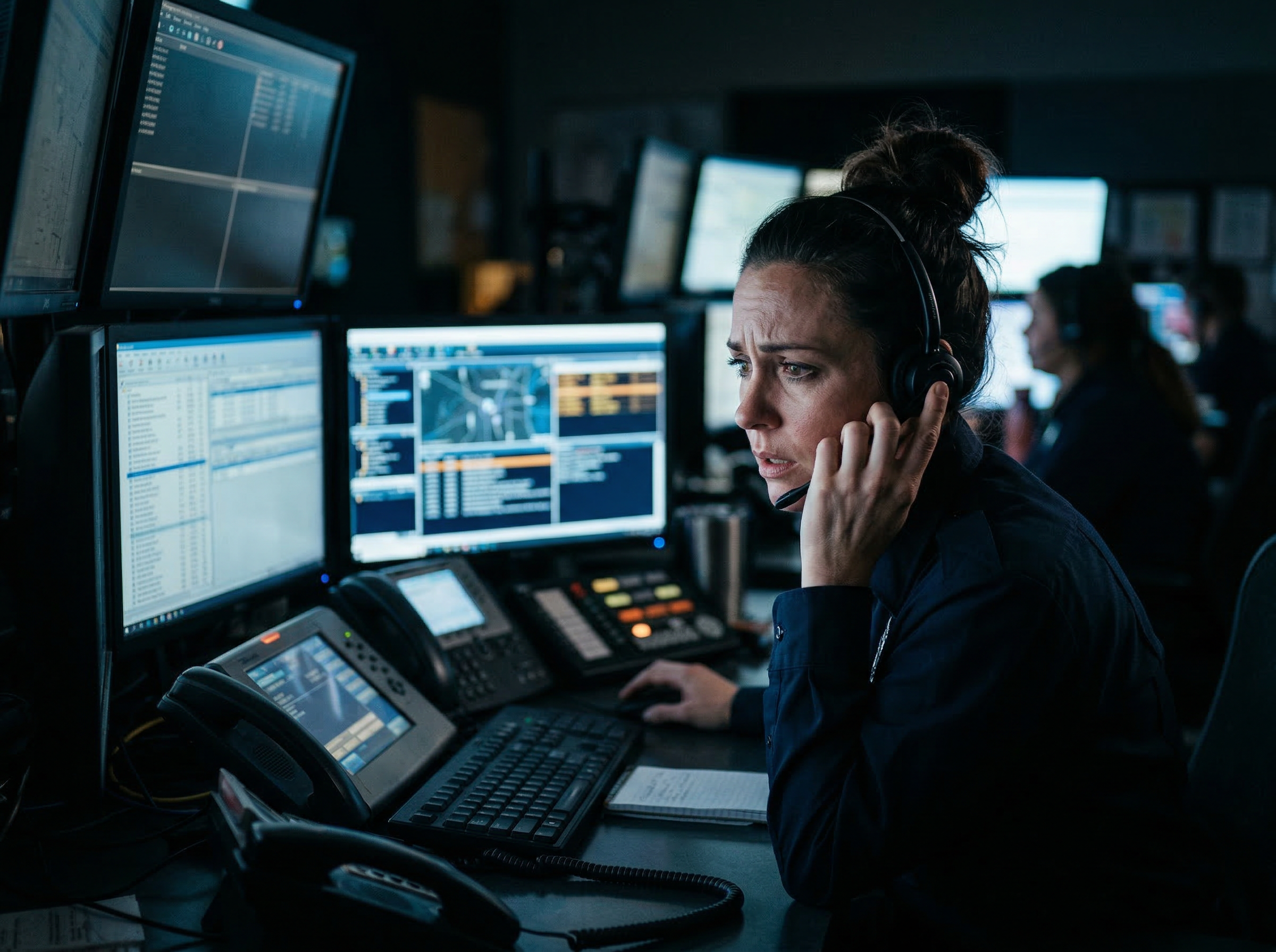 Dispatch and Communications-Focused Menu