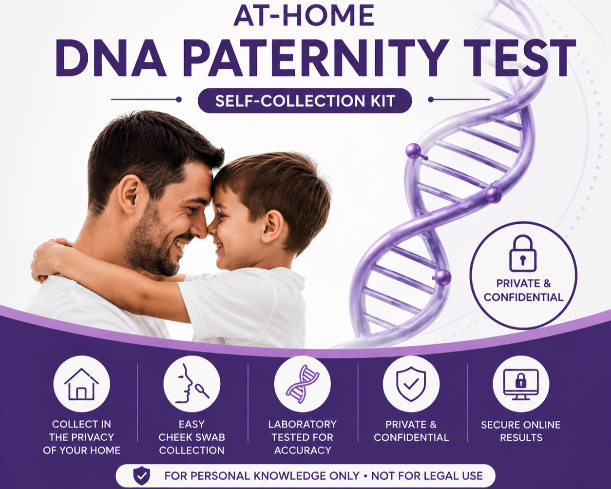 At-Home DNA Paternity Test