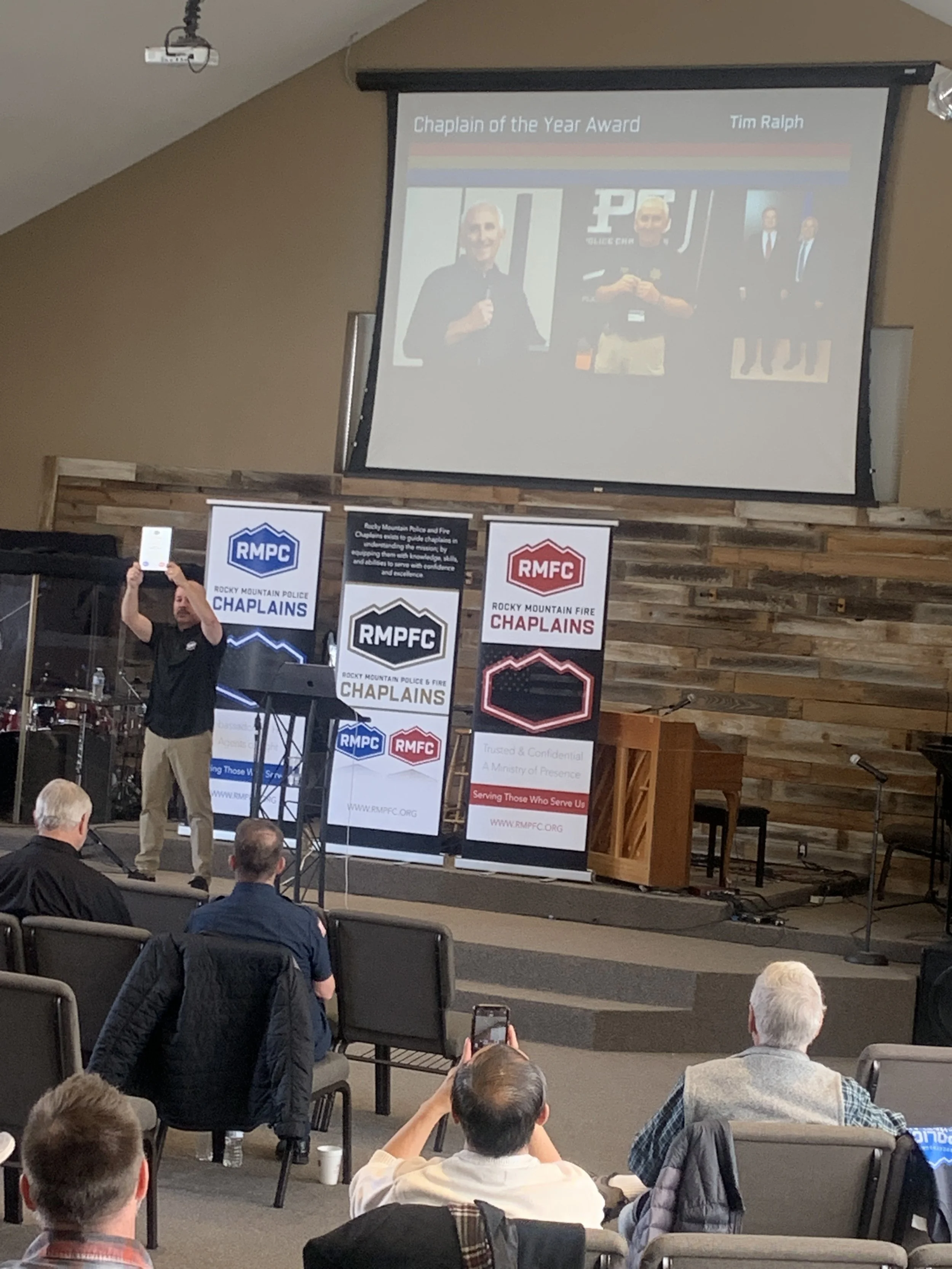 2022 Chaplain of the Year - Tim Ralph (Copy)