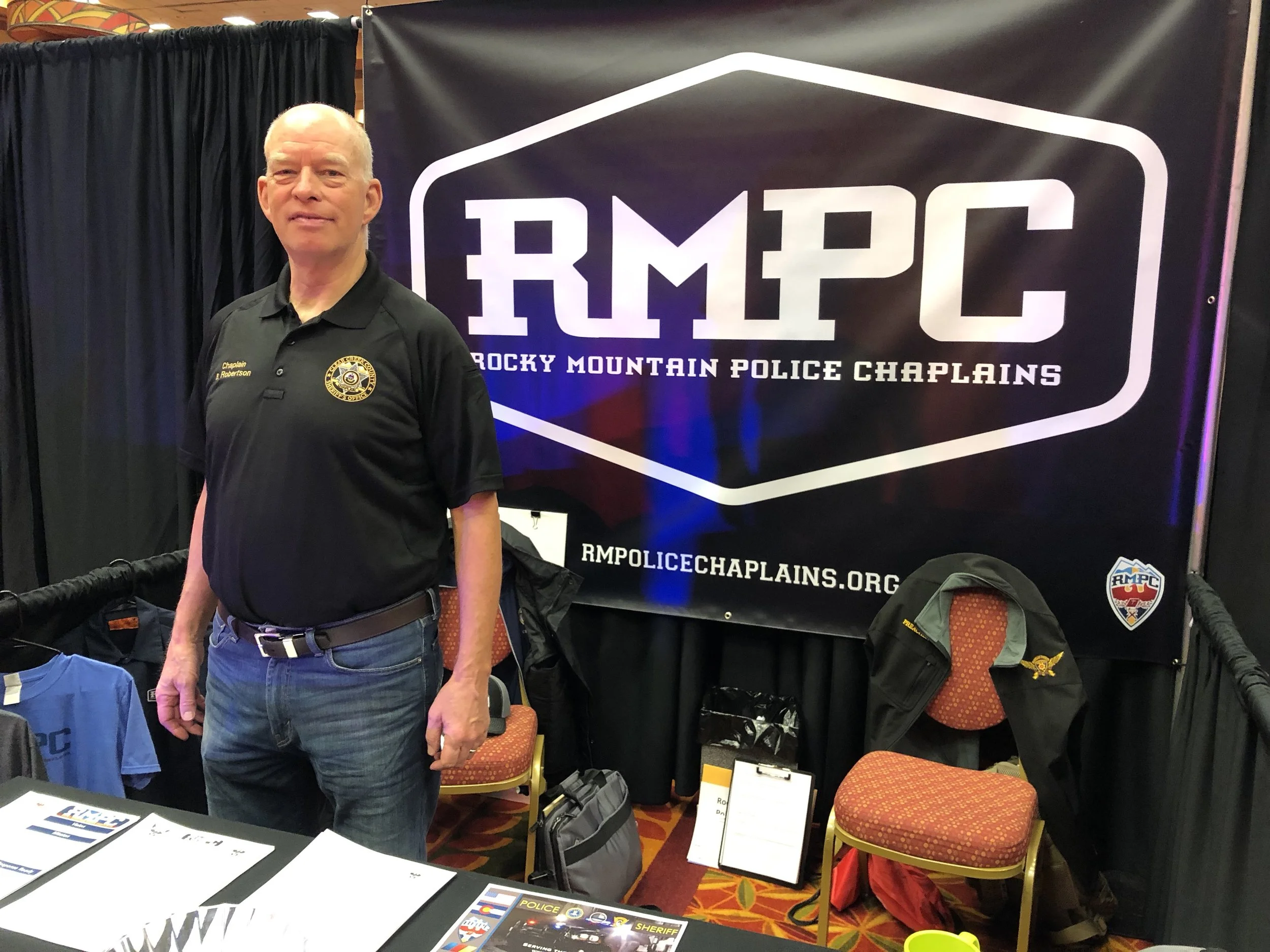RMPC Booth for Sheriff's Conference