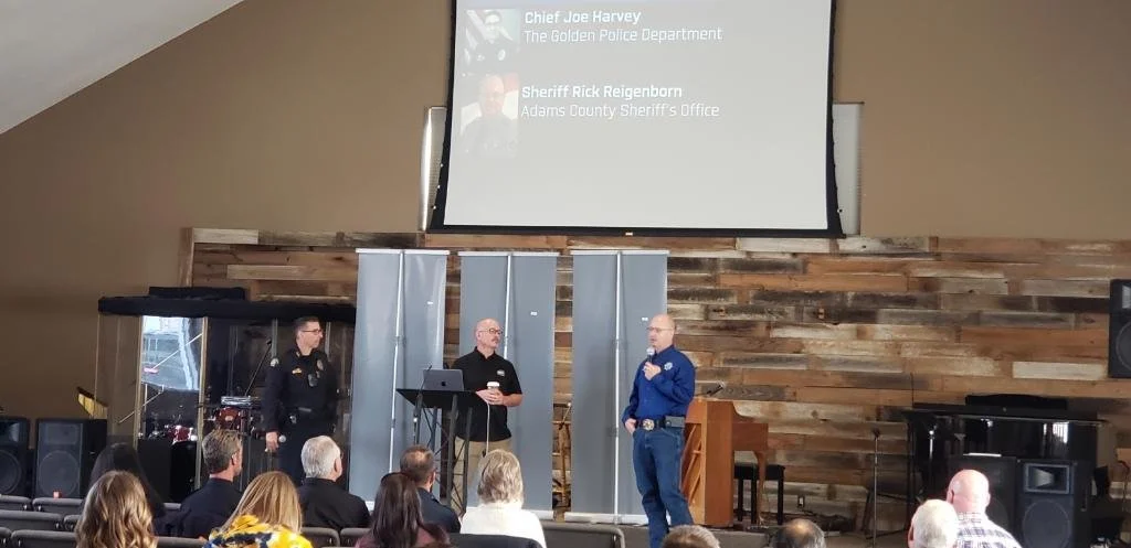 Golden Chief and Adams Sheriff at Annual Meeting (Copy)