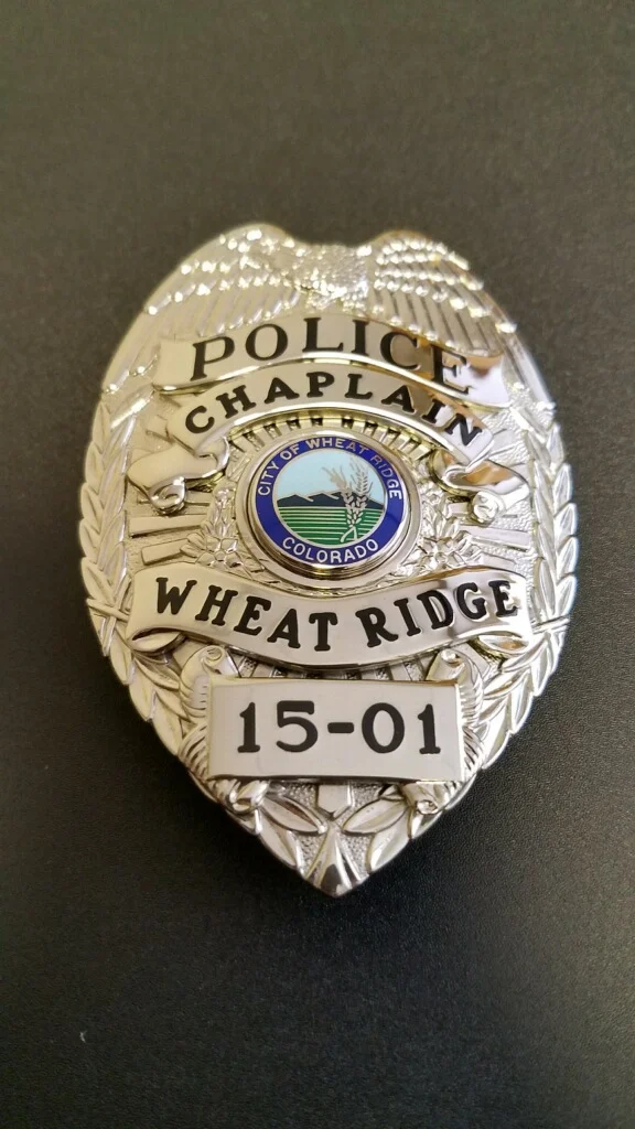 Wheat Ridge PD Chaplain Badge