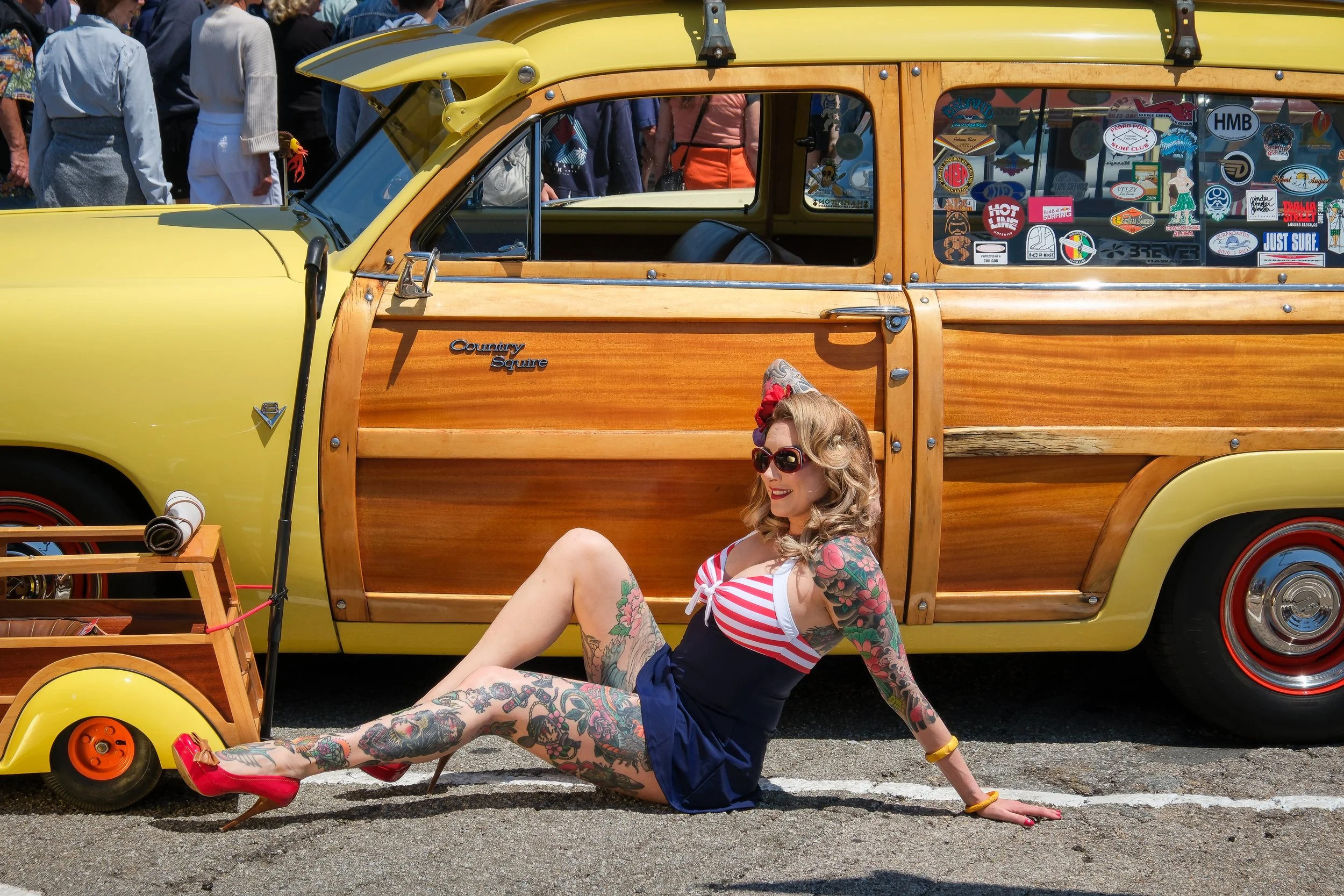 Woodies on the Wharf - Santa Cruz, California