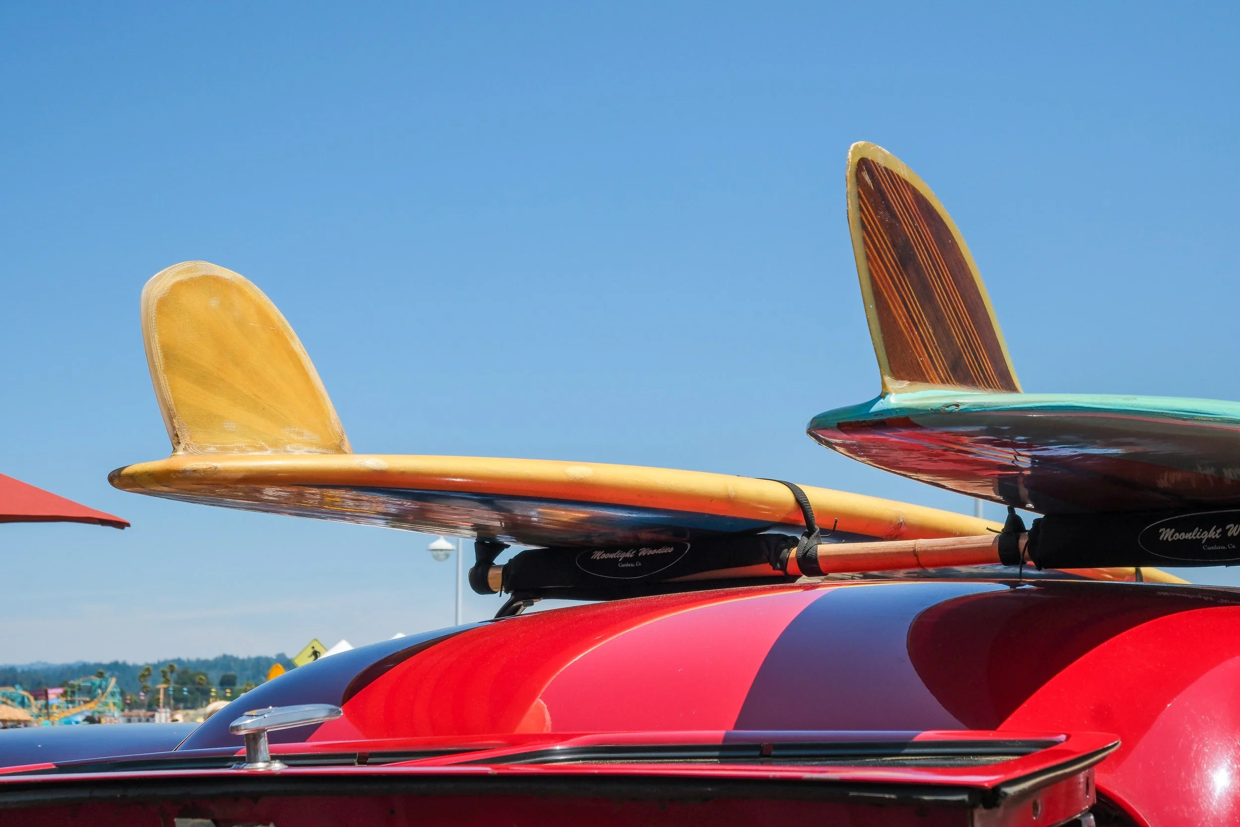Surfboards on Roof - Santa Cruz, California