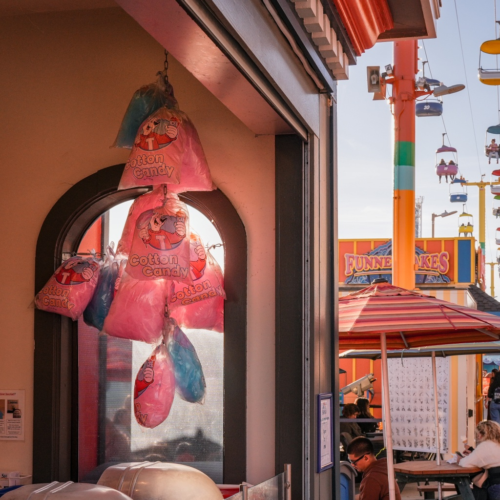 Cotton Candy #2 - Santa Cruz Boardwalk