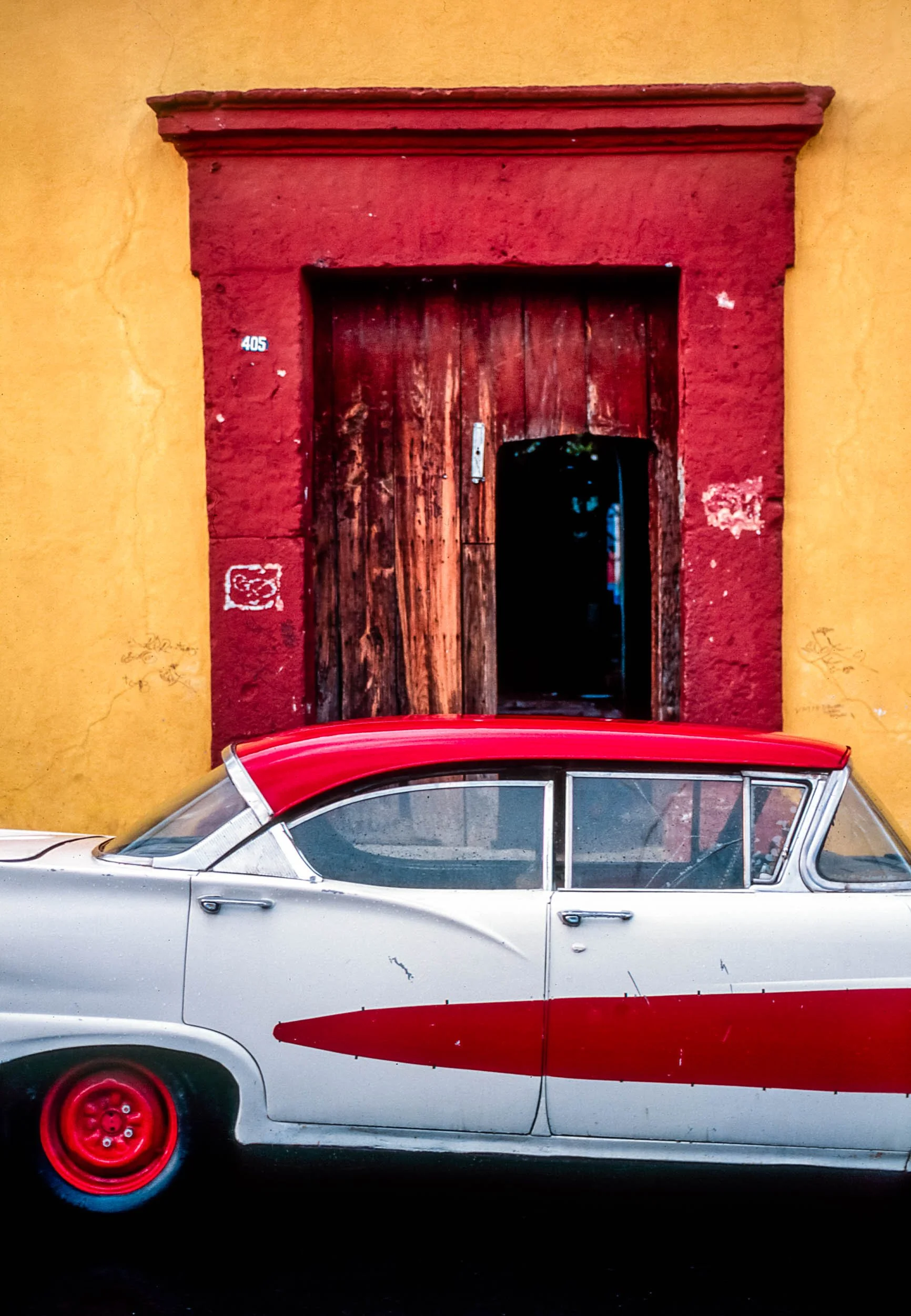 Vintage Car - Oaxaca, Mexico