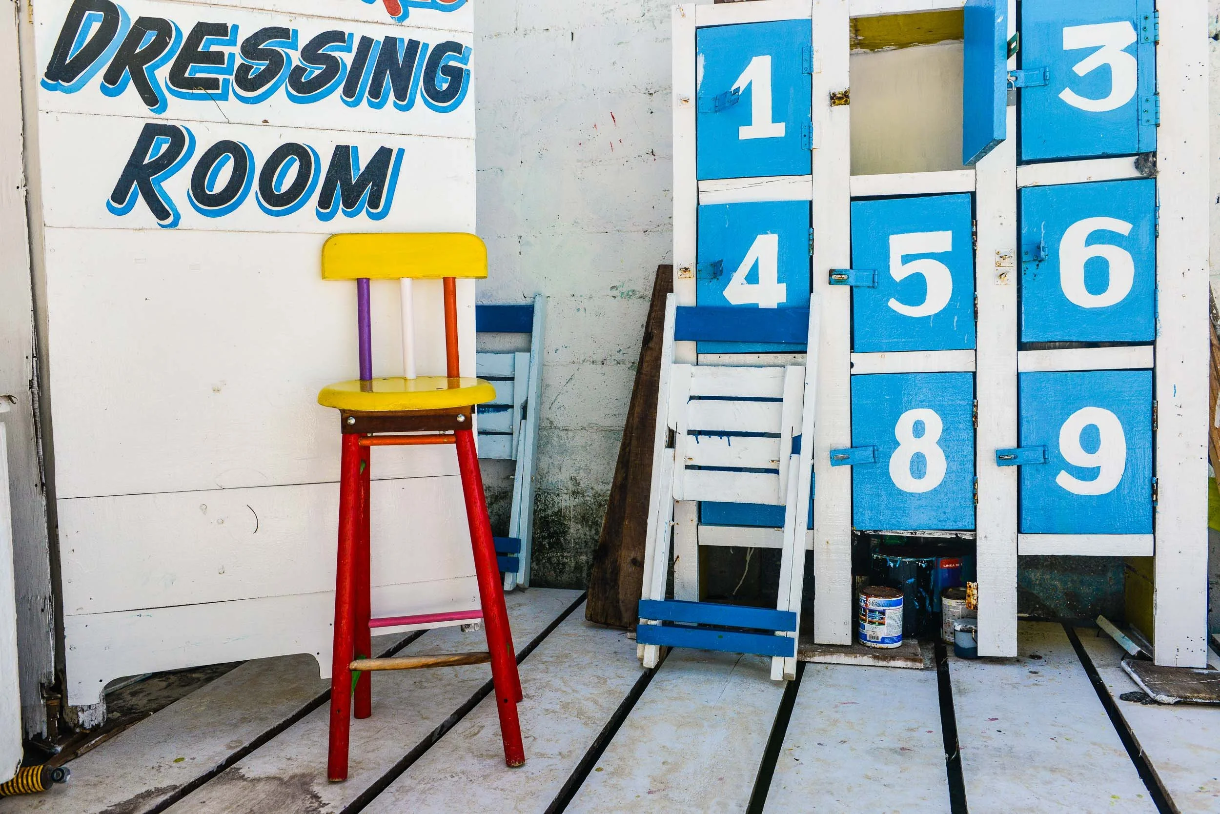 Dressing Room - Isla Mujeres, Mexico