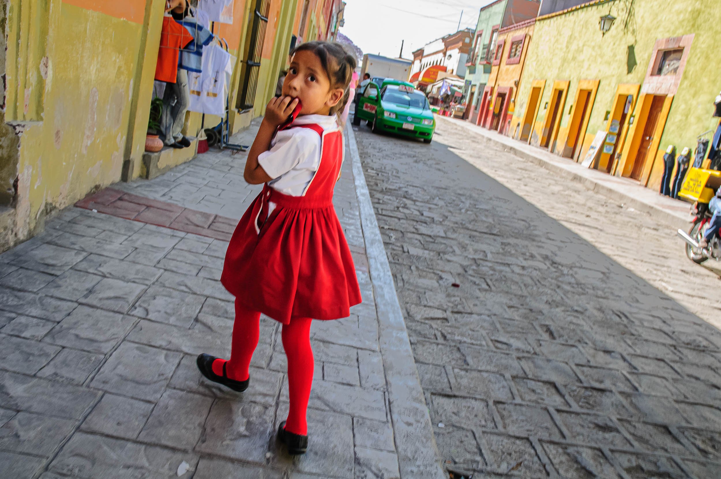 Girl in Red - Dolores Hidalgo, Mexico