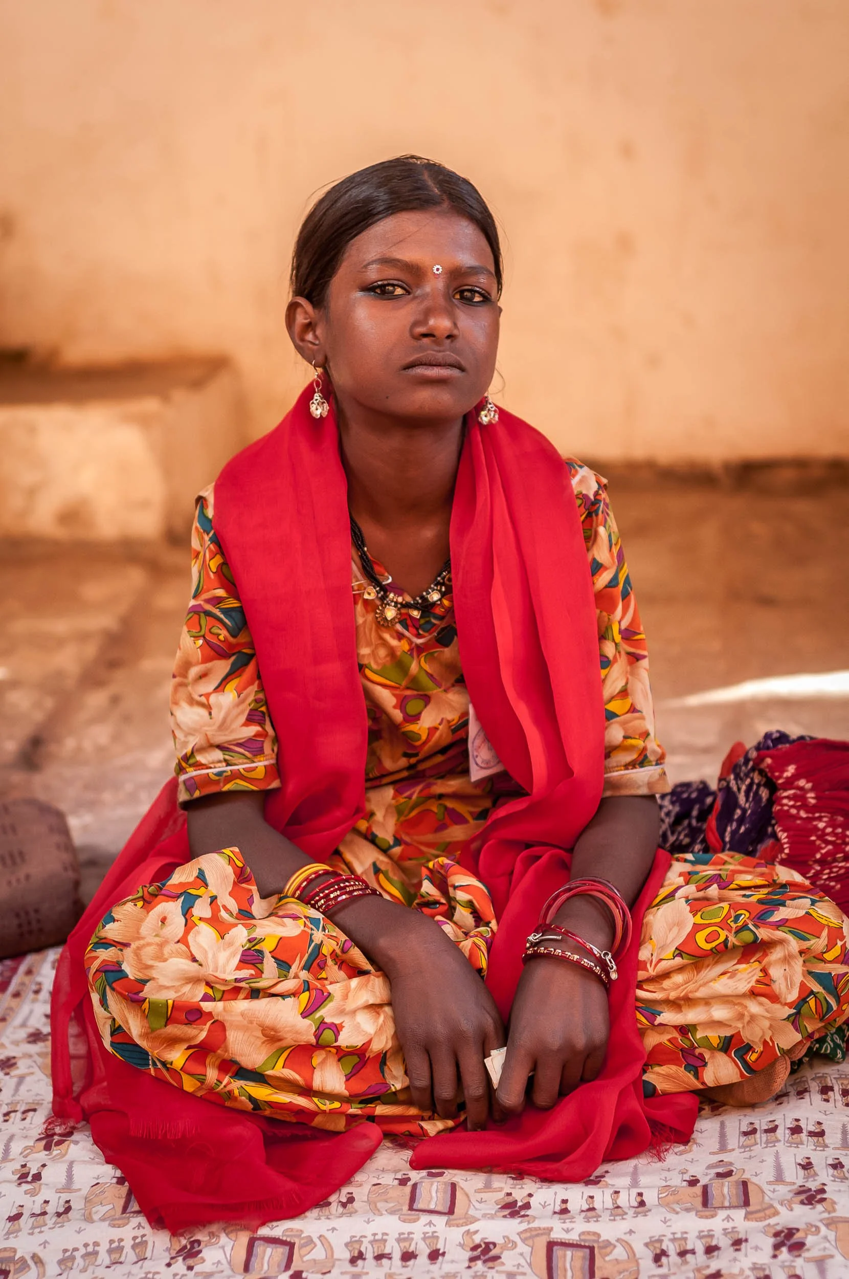 Portrait of Woman in Jodhpur, India