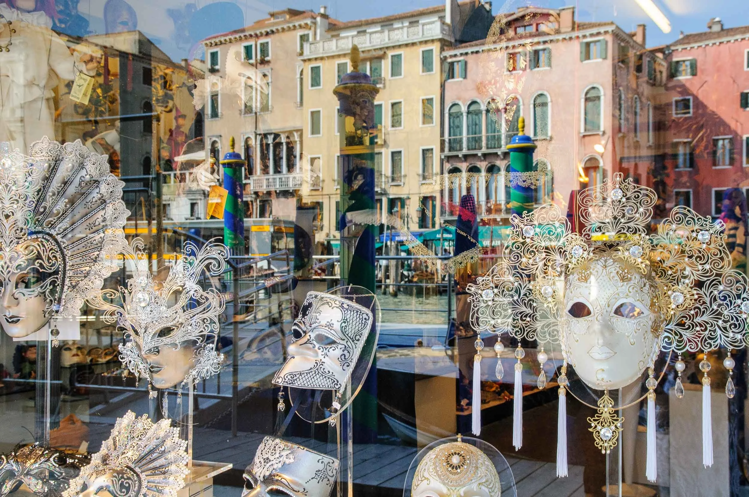 Window Reflection - Venice, Italy