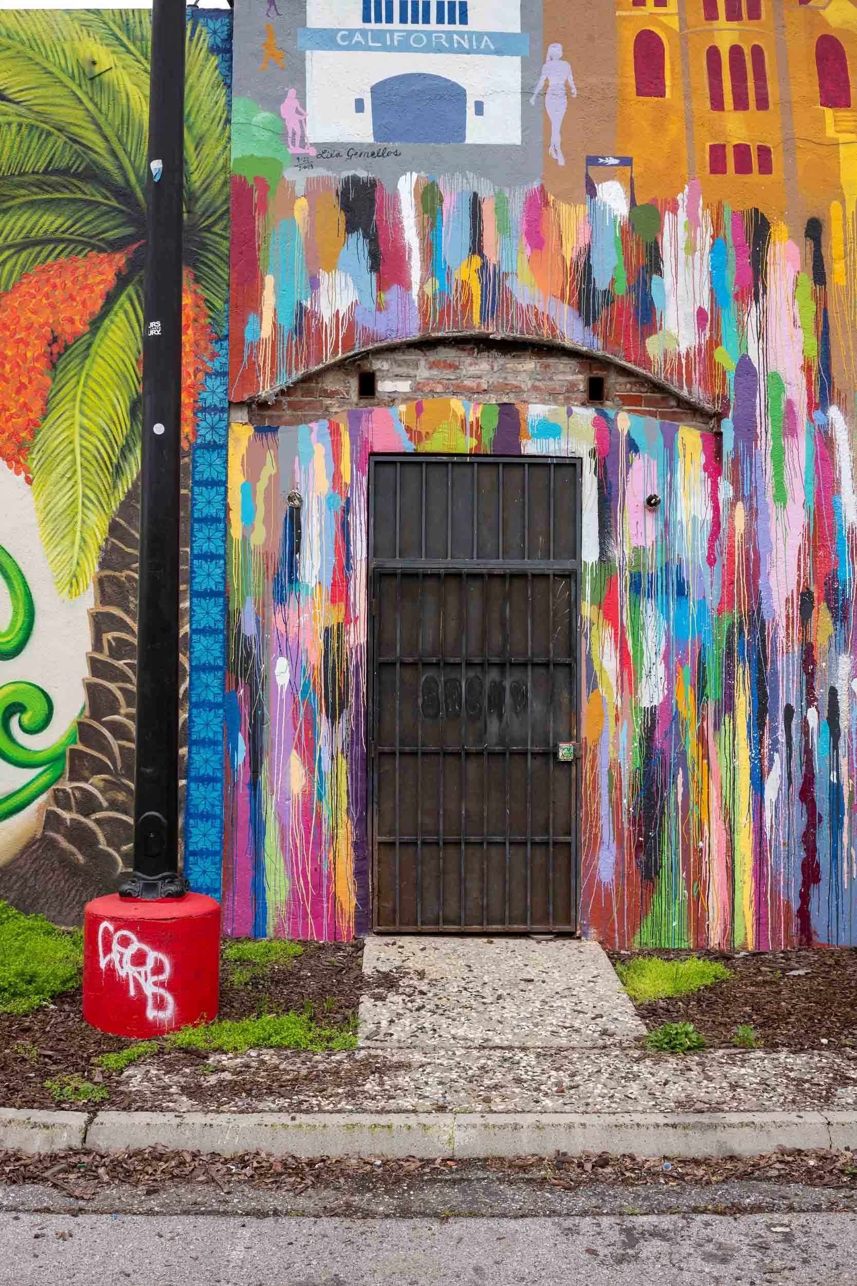 Painted Facade - San Jose, California