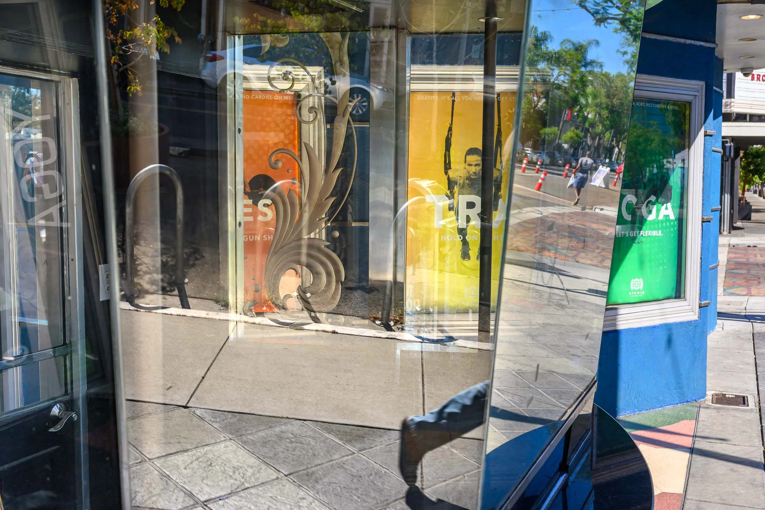 Theater reflection - San Jose, California