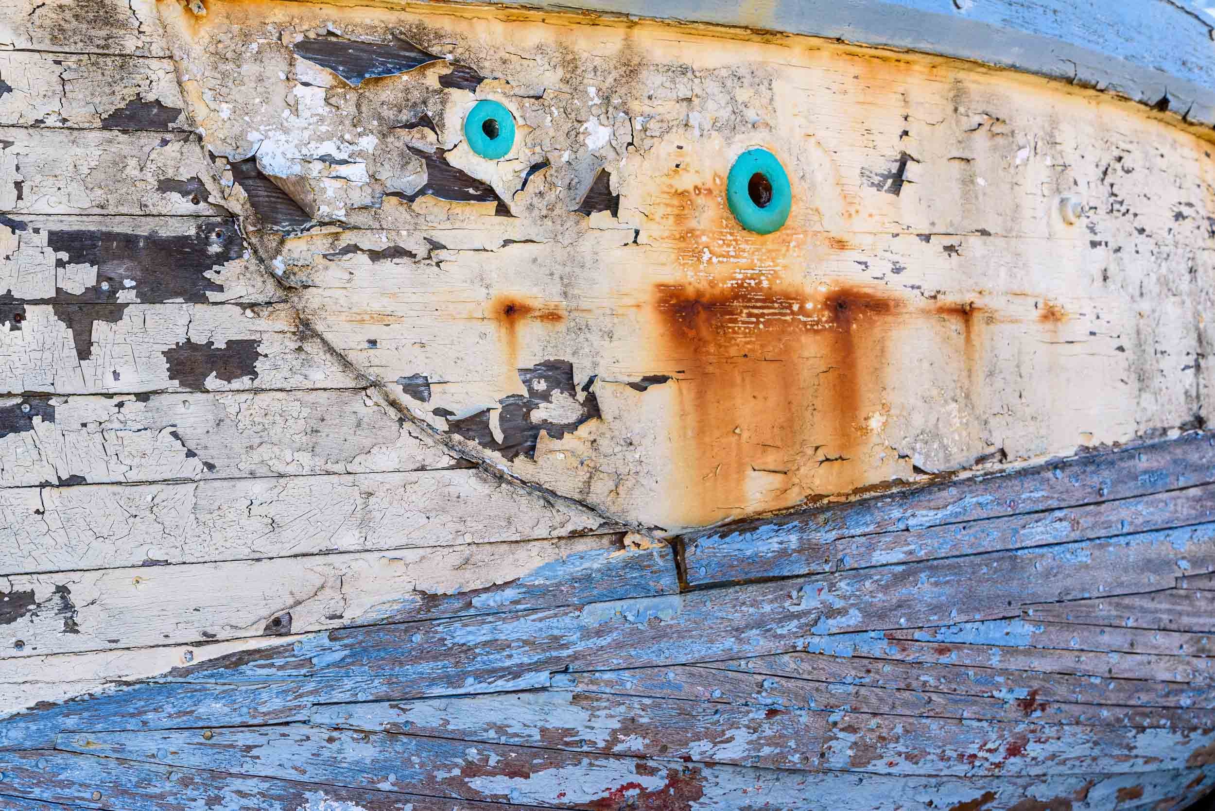Weathered Hull - Moss Landing, California
