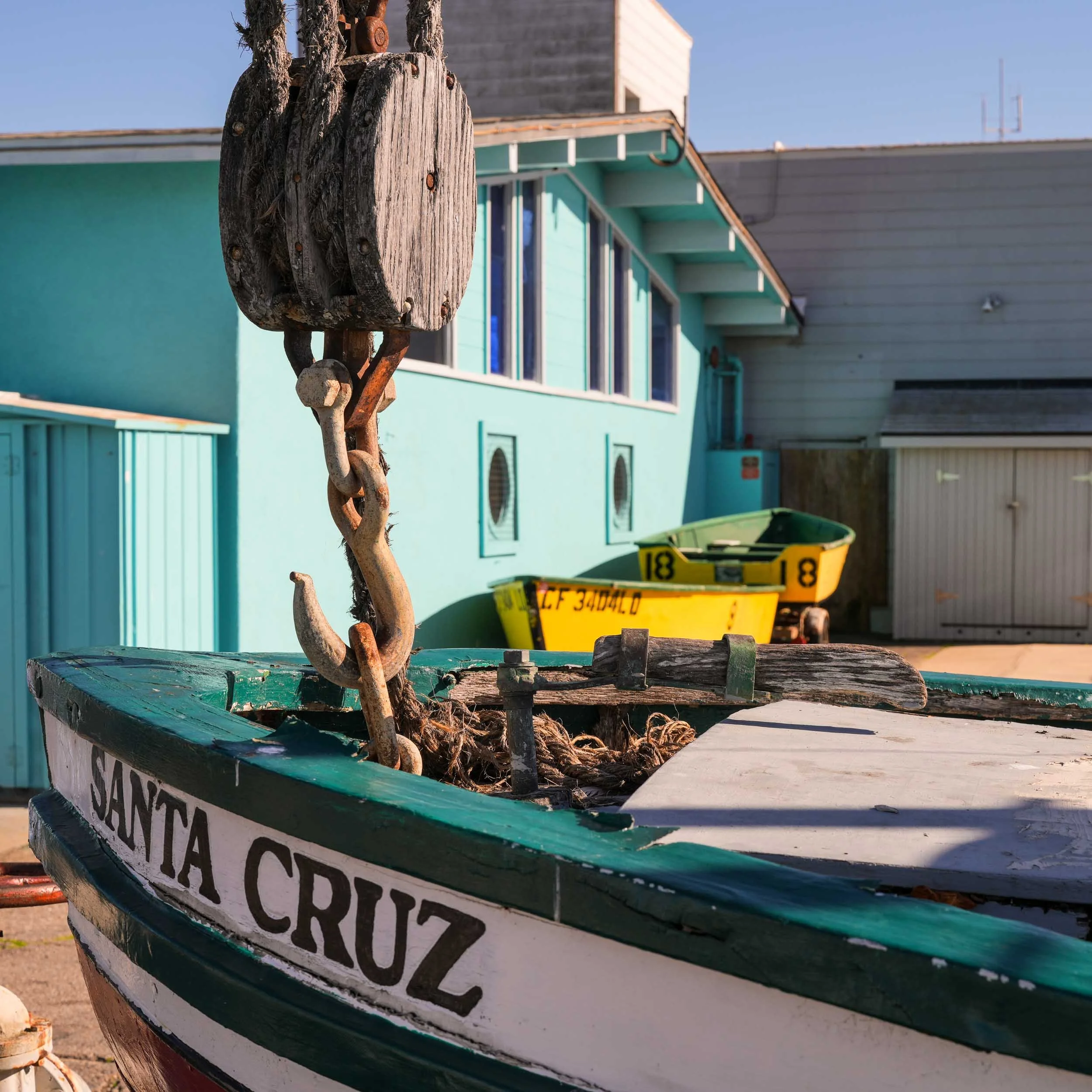Boat and Anchor - Santa Cruz, California