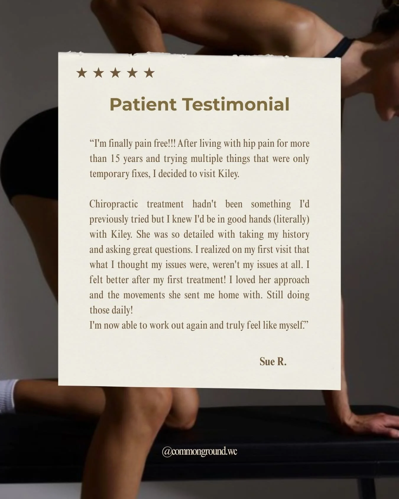 There&rsquo;s a reason we do things differently here 🤎

Your body deserves more than rushed appointments &amp; temporary fixes. 

This work is about listening deeper, finding the root &amp; treating the body as a whole - not in pieces.

Experience t
