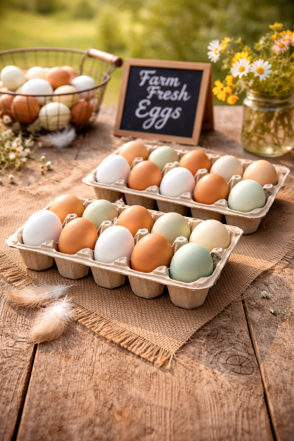 Fresh Eggs - 2 Dozen